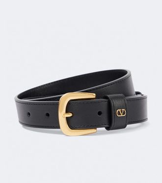 Valentino Garavani VLogo leather belt