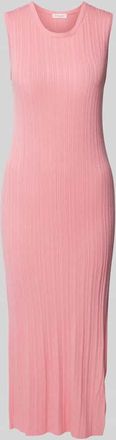 Christian Berg Strickkleid mit Strukturmuster in Pink, Gr&ouml;&szlig;e L