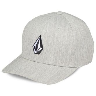 Volcom Full Stone Heather Flexfit Hat Cap f&uuml;r Herren | grau