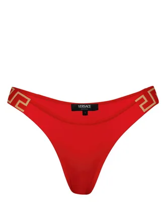 【関税込み】Versace Underwear レッド Safety Pin ビキニボトム Versace Underwearのレッド Safety Pin ビキニボトムがセール中