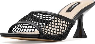 Nine West Cabana Womens Sandals Black : 6.5 M, Faux Leather/Textile