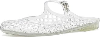 Mia Cherri Womens Sandals Clear : 6 M, Synthetic