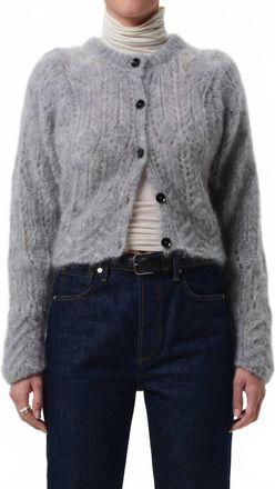 Citizens Of Humanity Odette Cardigan In Heather Grey