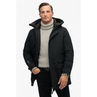Superdry parka zwart