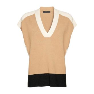 Elena Miro Donna, Maglie, Beige, XL, new