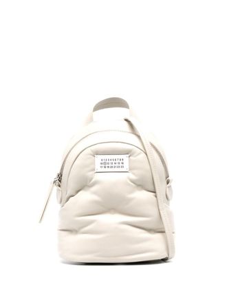 Maison Margiela Glam Slam gevoerde rugzak - Beige