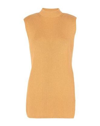 8 by YOOX COTTON KNIT MOCK-NECK TABARD VEST