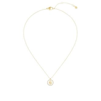 BOSS Gold-tone necklace with Double B monogram pendant