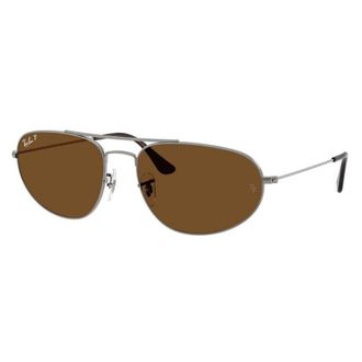Ray-Ban Explorer IV Brown Polarized Irregular Unisex Sunglasses RB3945 004/57 62