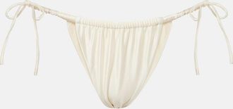 Montce Swim Braga de bikini Brasil Scrunch fruncida