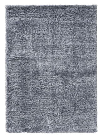 benuta Alfombra pelo largo azul 160x230