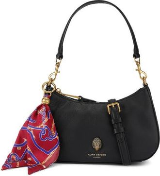 Kurt Geiger Sloane Hobo Crossbody Bag in Black at Nordstrom