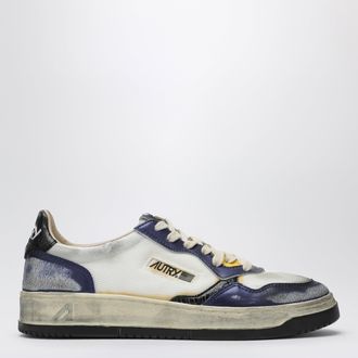 Autry Sneakers Medalist Low Super Vintage bianca/tanzanite