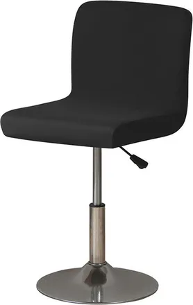 OEM Fundas El&aacute;sticas Para Taburetes De Bar, Juego De 4 Fundas Universales Para Taburetes De Bar, Funda Con Respaldo Para Pub, Cafeter&iacute;a, Gris Oscuro