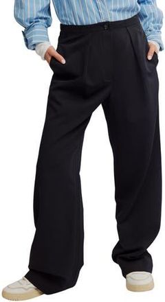 Free People Tyler Wide Leg Pants in Black at Nordstrom Rack, Size X-Small