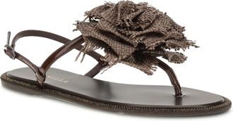 Le Silla Womens Rose Sandals Fondente Calf Leather Bos Taurus