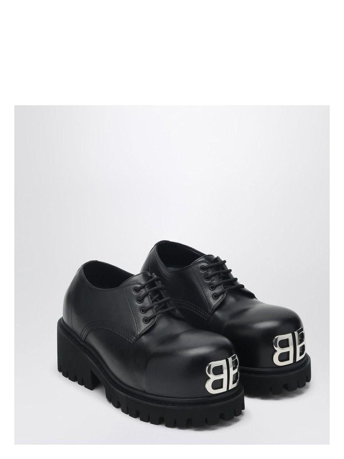 balenciga derby スクウェアトゥ ダービーシューズ　39