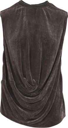 Rick Owens Subhuman Top - Dames - Tops zonder mouwen - Grijs - M - Tops