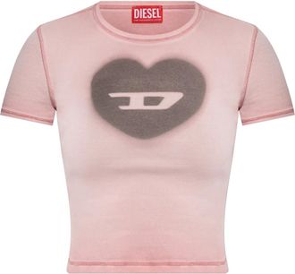 Diesel Mujer, Camisetas, Rosa, Talla: 2XS