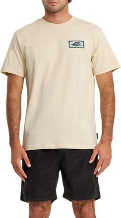 Quiksilver Serenity Splash Cotton Graphic T-Shirt in Bone White at Nordstrom, Size Xx-Large