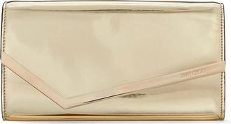 Jimmy Choo London Emmie - Dames - Clutches - Geel - ONE Size - Leer - Tassen
