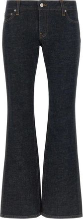 Khaite Dames, Jeans, Blauw, Maat: W26 Katoen