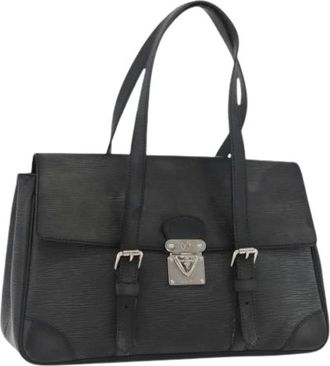 Louis Vuitton Pre-owned Shoulder Bags, female, Black, Size: ONE SIZE Pre-owned Vintage Hand Bag