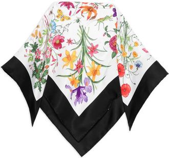 Gucci Floral-print Scarf