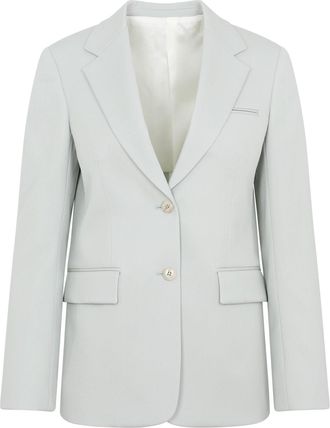 Lanvin Sage Green Wool Blazer-Donna