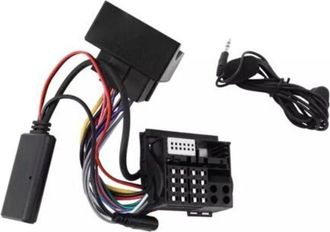 OEM Adaptador De Cable Aux Para Radio De Coche Bluetooth Con Manos Libres, Kit De Arn&eacute;s Para Bmw E60 E63 E90 E91, Color Negro Pr&aacute;ctico