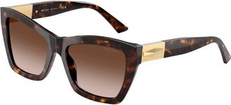 Jimmy Choo London Brown Gradient Cat Eye Ladies Sunglasses JC5031 500213 54
