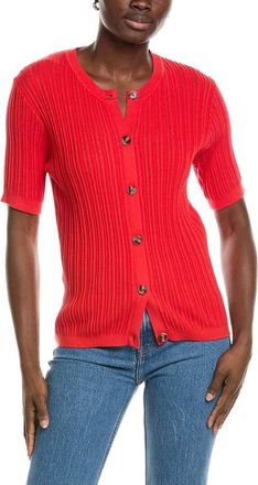 Jones New York Pointelle Cardigan