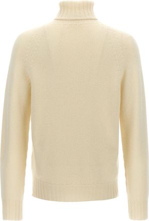 Maryya Ribbed Wool-Blend Turtleneck Sweater - Cream