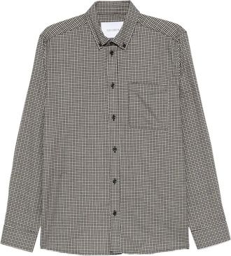 Les Deux Camicia a quadretti - Nero
