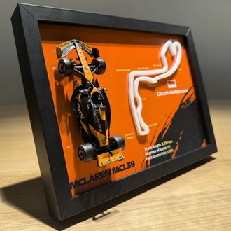 OEM Marco Con Un Coche Mclaren F1 - Circuito De M&oacute;naco 77251
