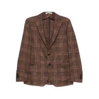 Tagliatore Montecarlo Jacket - male - Tagliatore - Blazers - Brown - M - Jackets