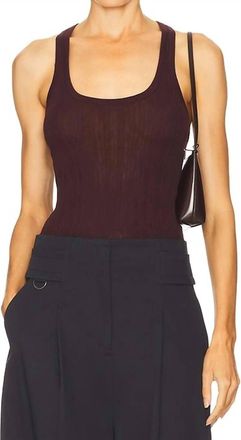 A.L.C. Iris Top In Plum