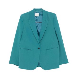 Forte_Forte Dames, Jassen, Groen, Maat: XS Viscose