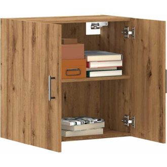 vidaXL Armadietto a Muro Rovere Artigianale 60x31x60 cm in Truciolato - Vidaxl