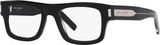 Saint Laurent 54mm Rectangle optical glasses in Black at Nordstrom