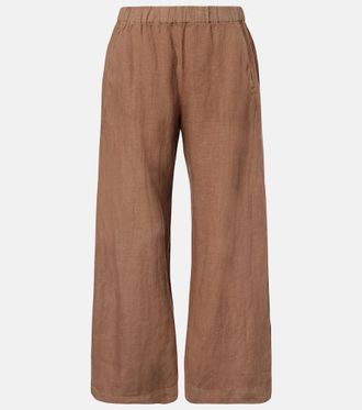 パンツ CHLOE BROWN PALAZZO PANTS IN COTTON Chloé Brown palazzo pants in cotton from $1,003.55 - on Stylight