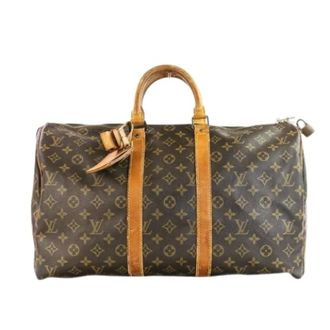 Louis Vuitton Vintage Weekend Bags, unisex, Brown, ONE SIZE, Pre-owned Canvas louis-vuitton-bags
