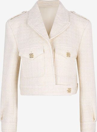 Givenchy Verk&uuml;rzte Tweedjacke 4G Liquid