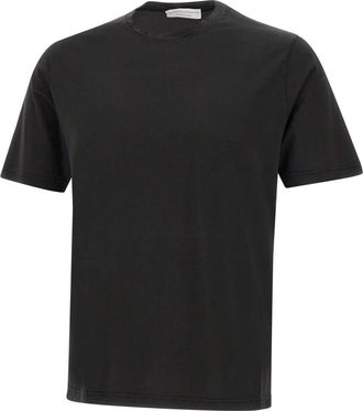 FILIPPO DE LAURENTIIS Filippo De Laurentis T-shirts en Polos Zwart - Heren - T-shirts - Zwart - 3XL - Katoen - Tops