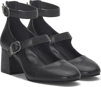 Lucky Brand Cemli High Womens Heels Black : 9.5 B - Medium, Leather/Rubber