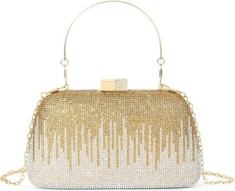 Tiffany & Fred Gradient Crystal Clutch