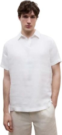 Ecoalf Camisa Igor - Heren - Polos - Wit - 2XL - Linnen - Tops