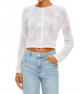 Rails July Cardigan In White