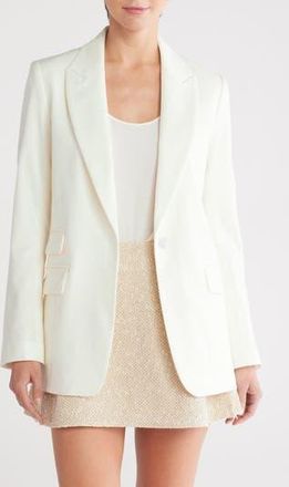 Rag & Bone Rylan Wool Blend Blazer in White at Nordstrom Rack, Size 8