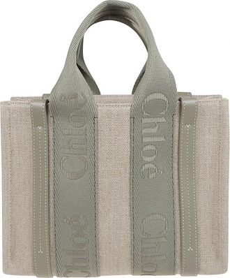 Chlo&eacute; Small Tote - Dames - Shoppers - Beige - ONE Size - Leer - Tassen